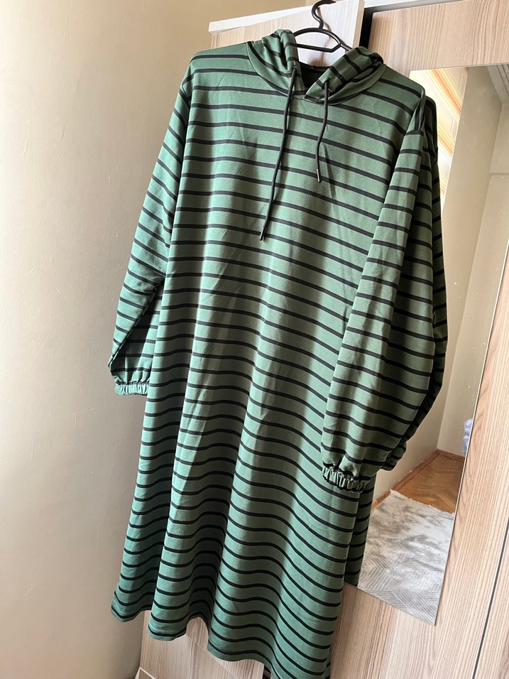 Uzun Kollu Rahat  Tunik - Görsel 3