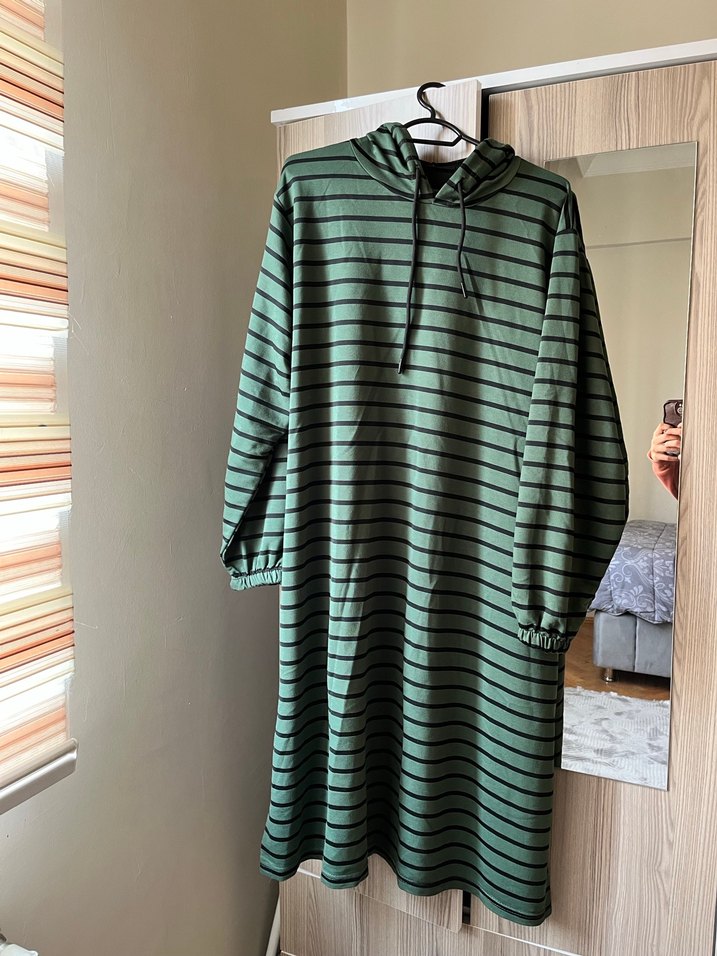 Uzun Kollu Rahat  Tunik - Görsel 2