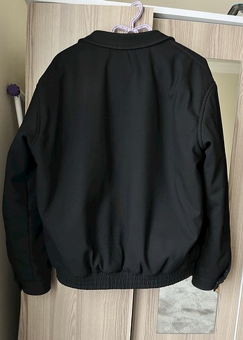 Siyah Kadın / Erkek Fermuarlı Street Wear mont kalın  RUVEN - Görsel 4