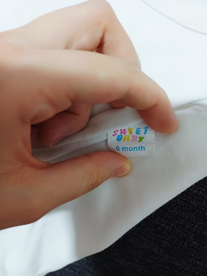 Beyaz Kolsuz Bebek Body - Görsel 2