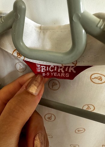 Düğmeli Beyaz Desenli Kadın Gömlek - Görsel 3