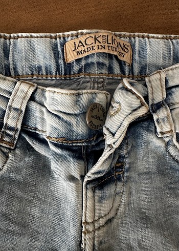 Erkek Çocuk Mavi Bol Kesim Denim Şort - Görsel 4