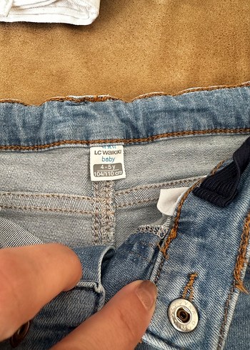 Erkek Çocuk Gri Denim Pantolon - Görsel 4