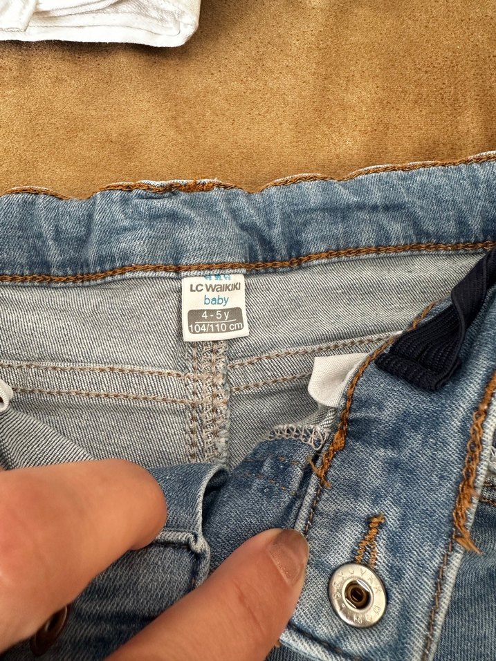 Erkek Çocuk Gri Denim Pantolon - Görsel 4