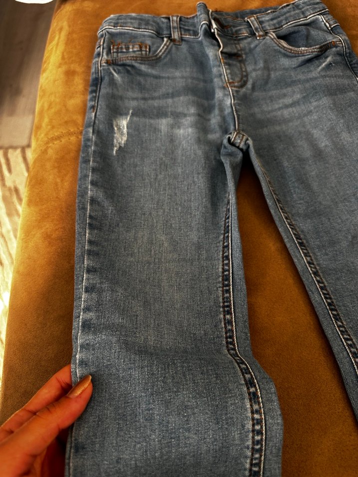 Erkek Çocuk Gri Denim Pantolon - Görsel 2