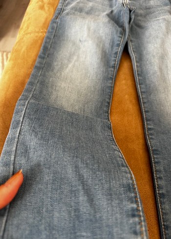 Erkek Çocuk Normal Kesim Gri Kot Pantolon - Görsel 2