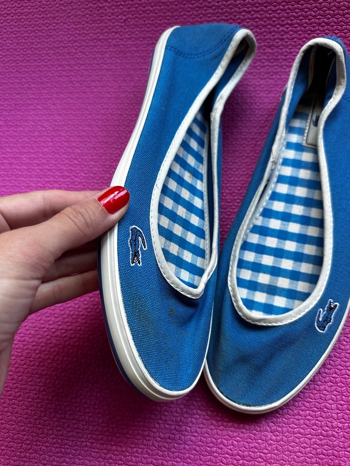 Mavi Kadın Denim Sneakers Velcro Detaylı - Görsel 3