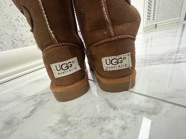 28 Beden kahverengi Renk Çocuk ugg bot