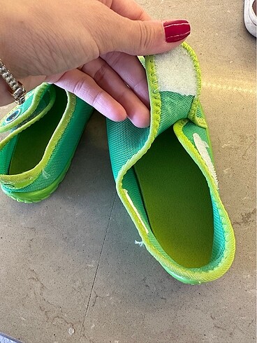 26 Beden yeşil Renk Tribord deniz ayakkabısı