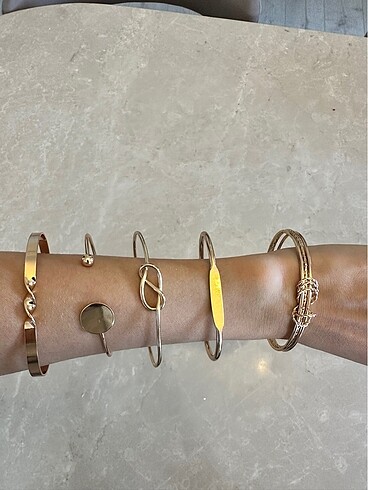 Accessorize Şık Gold bileklik