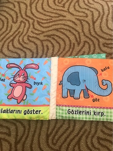  Beden Hışırtılı bez kitap
