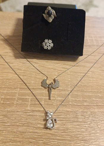 Mini Altın Zincir Detaylı Kadın Kolye - Görsel 5