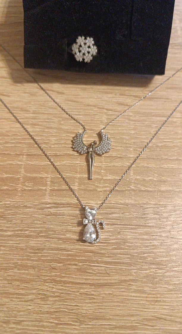 Mini Altın Zincir Detaylı Kadın Kolye - Görsel 4