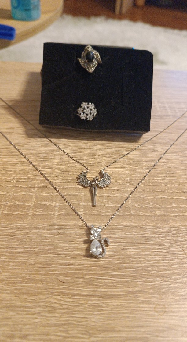 Mini Altın Zincir Detaylı Kadın Kolye - Görsel 2