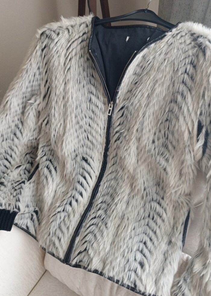 Peluş mont - Görsel 2