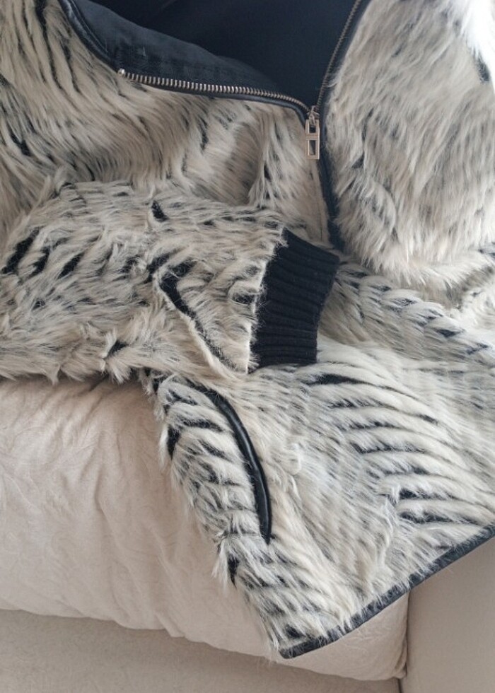 Peluş mont - Görsel 3