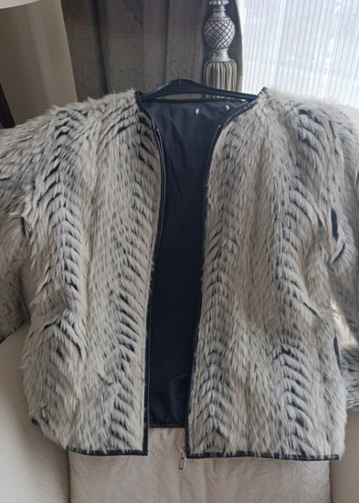 Peluş mont - Görsel 4