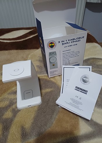 Fenerbahçe lisanslı 3'ü 1 arada kablosuz şarj cihazı - Görsel 2