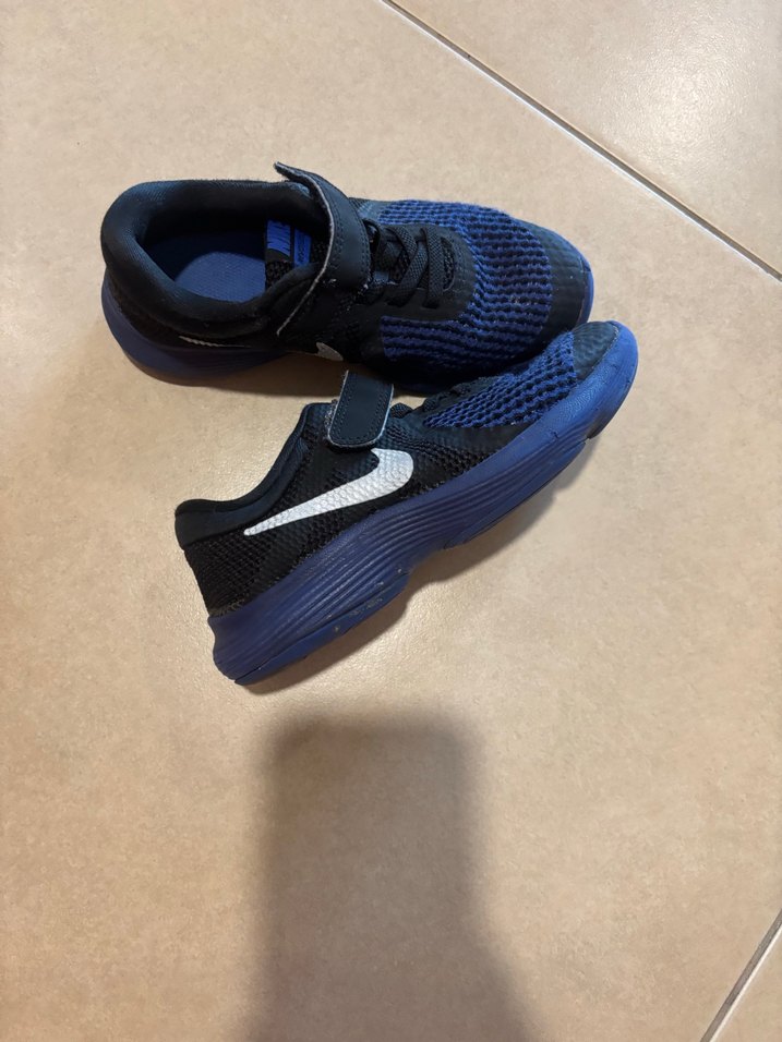 Erkek Çocuk Lacivert Cırt Cırtlı Spor Ayakkabı - Görsel 3