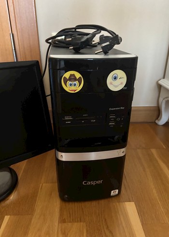 Siyah Casper Masaüstü Bilgisayar - Görsel 3