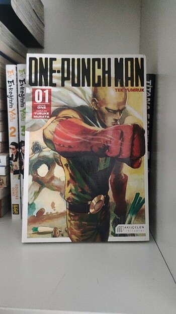  One Punch Man 1-14 manga anime çizgi roman 