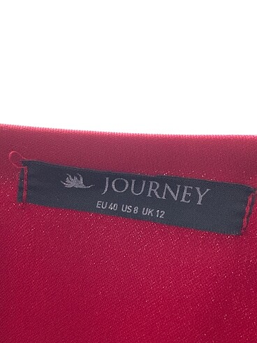 40 Beden bordo Renk Journey Bluz %70 İndirimli.