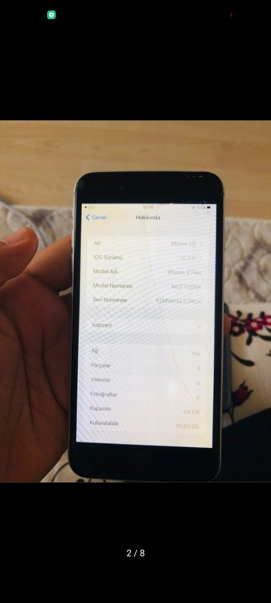 iPhone 8 plus - Görsel 3