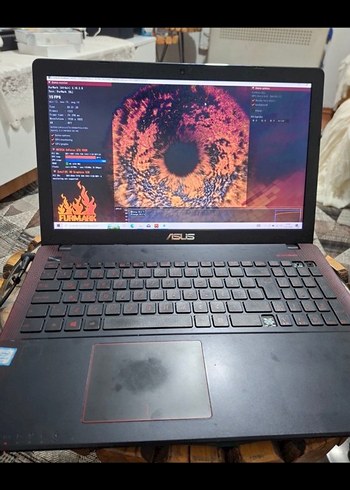 Siyah ASUS Dizüstü Bilgisayar - Görsel 3