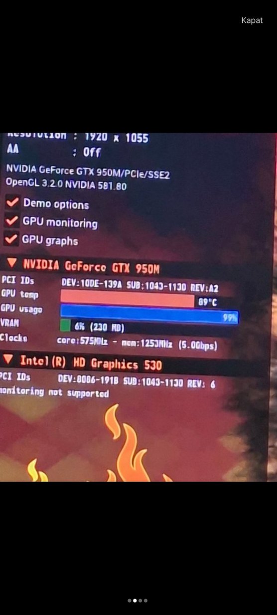 Siyah ASUS Dizüstü Bilgisayar - Görsel 2