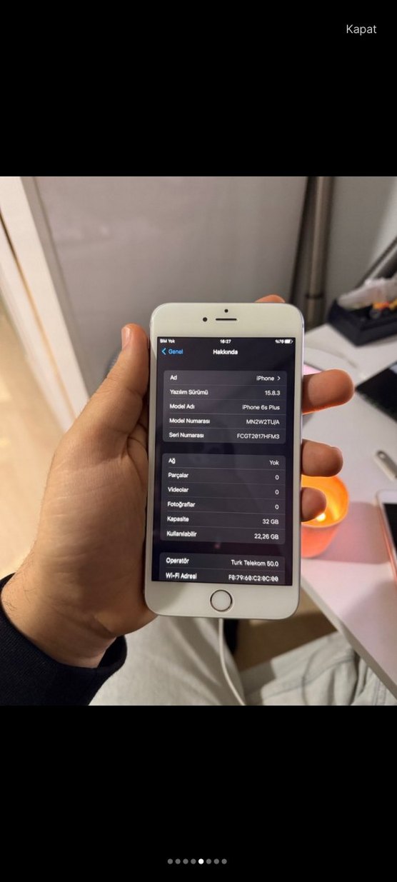 iPhone 6s plus - Görsel 3