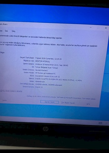 HP Dizüstü Bilgisayar - Görsel 12