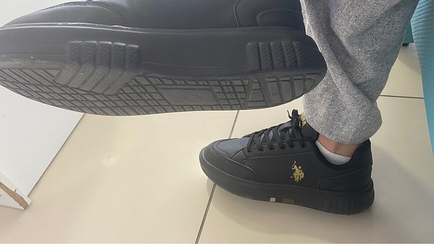 38 Beden siyah Renk Siyah sneaker