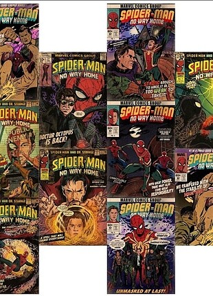 Marvel Spiderman Örümcek Adam Poster
