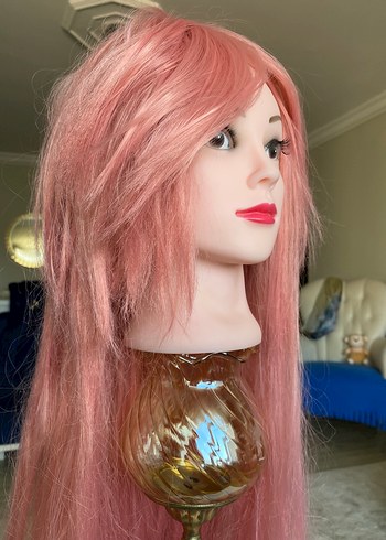 Pembe Saç Aksesuarı