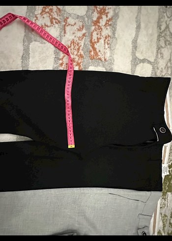 Siyah erkek Kumaş Pantolon - Görsel 3