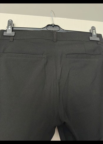 Siyah erkek Kumaş Pantolon - Görsel 7