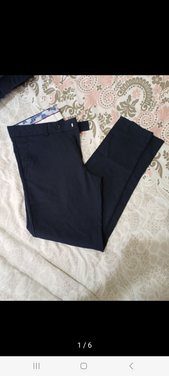erkek lacivert yeni pantolon - Görsel 5