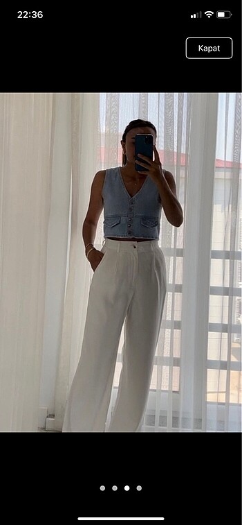 Stradivarius Stradivarius Straight Fit Pantolon