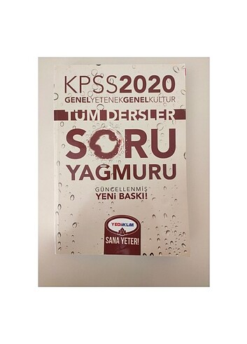 KPSS tüm dersler soru bankası 