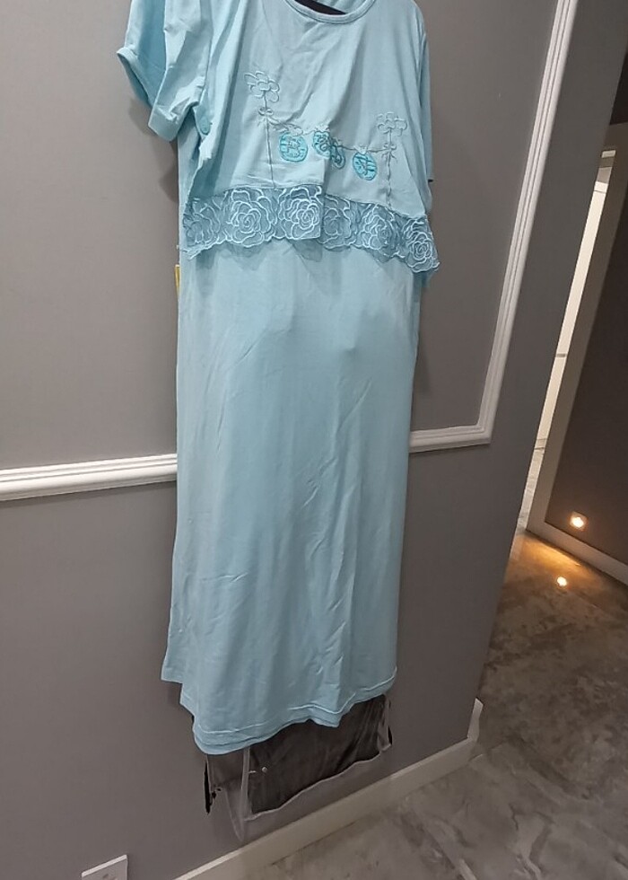 Çok az giyildi emzirme geceligi - Görsel 5