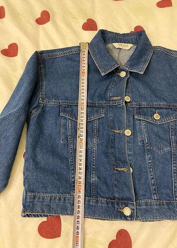 Mavi Denim Düğmeli Ceket - Görsel 3