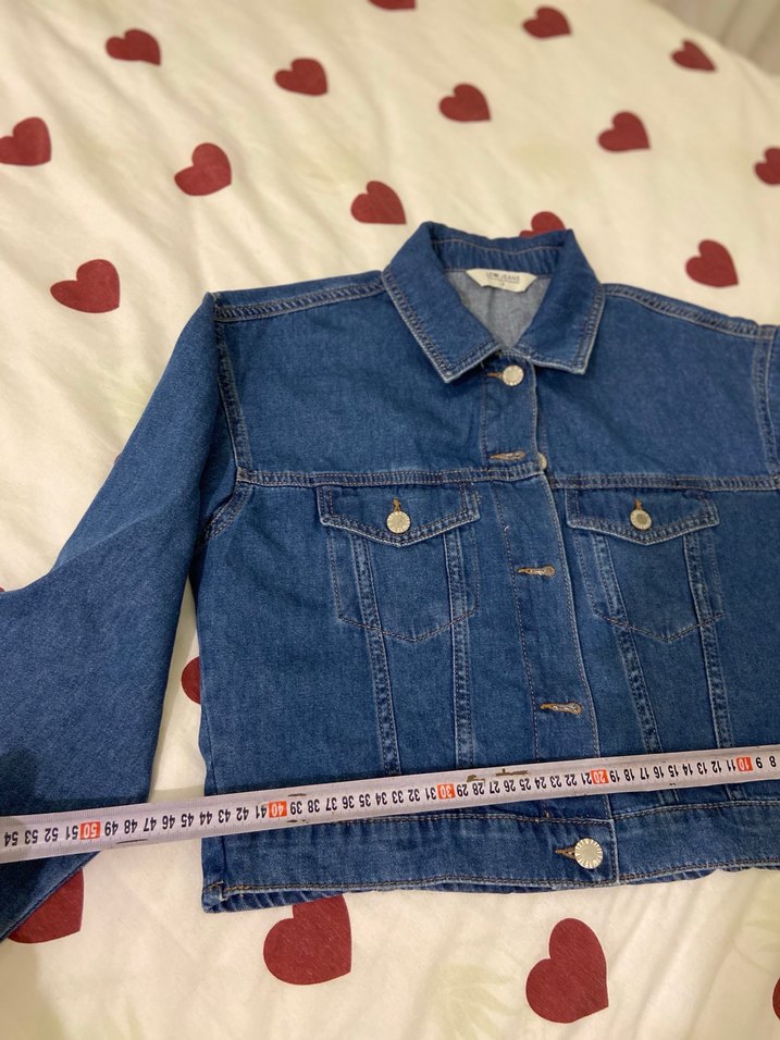 Mavi Denim Düğmeli Ceket - Görsel 4