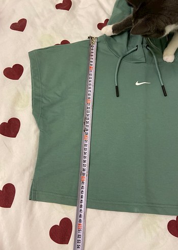 Düşük Kol Kapüşonlu Kadın Sweatshirt - Görsel 3