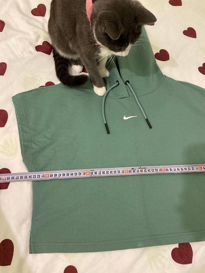 Düşük Kol Kapüşonlu Kadın Sweatshirt - Görsel 4