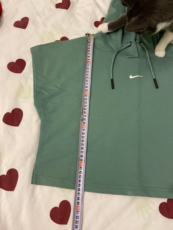 Düşük Kol Kapüşonlu Kadın Sweatshirt - Görsel 3