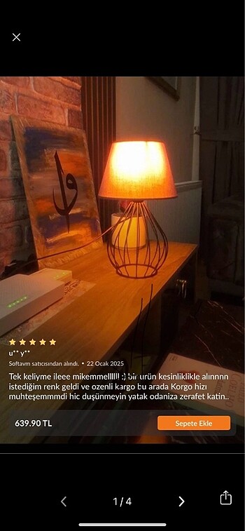 İkili Abajur