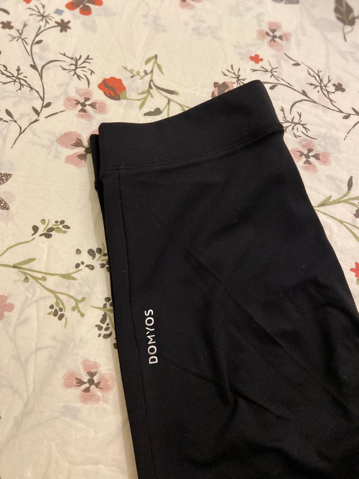 Siyah Midi Kadın Tayt - Görsel 3