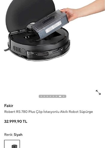 Fakir Robert RS 780 Plus Akıllı Robot Süpürge - Görsel 8