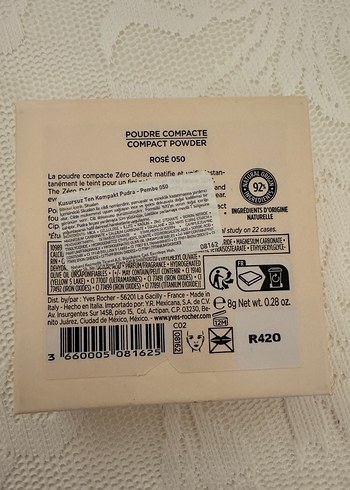 Yves Rocher pudra - Görsel 3