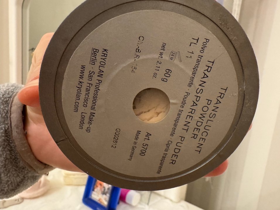 Kryolan Transparan Pudra - Görsel 2